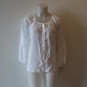 NWOT SIDE STITCH LOS ANGELES BELL SLEEVE TOP XS *